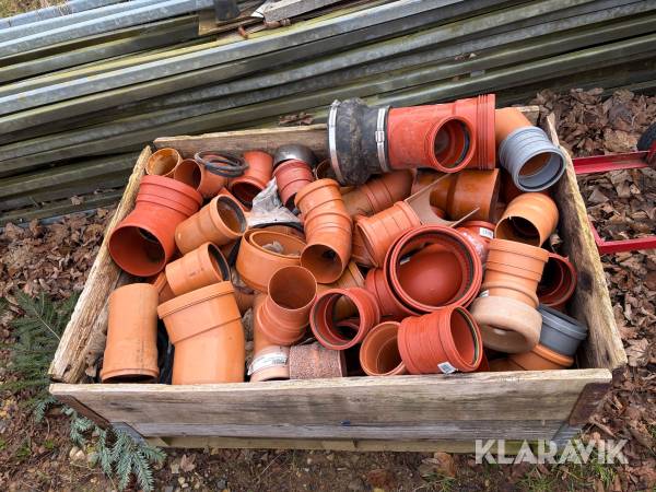 Rør og bøjninger assorteret