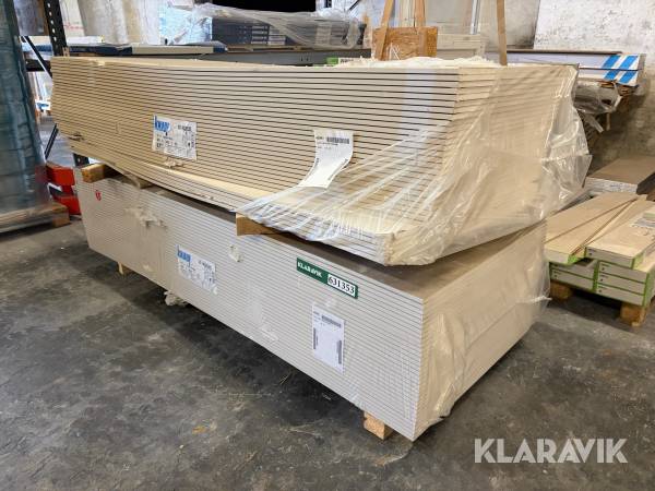 Gipsplader Knauf 900x2400x15,5 mm