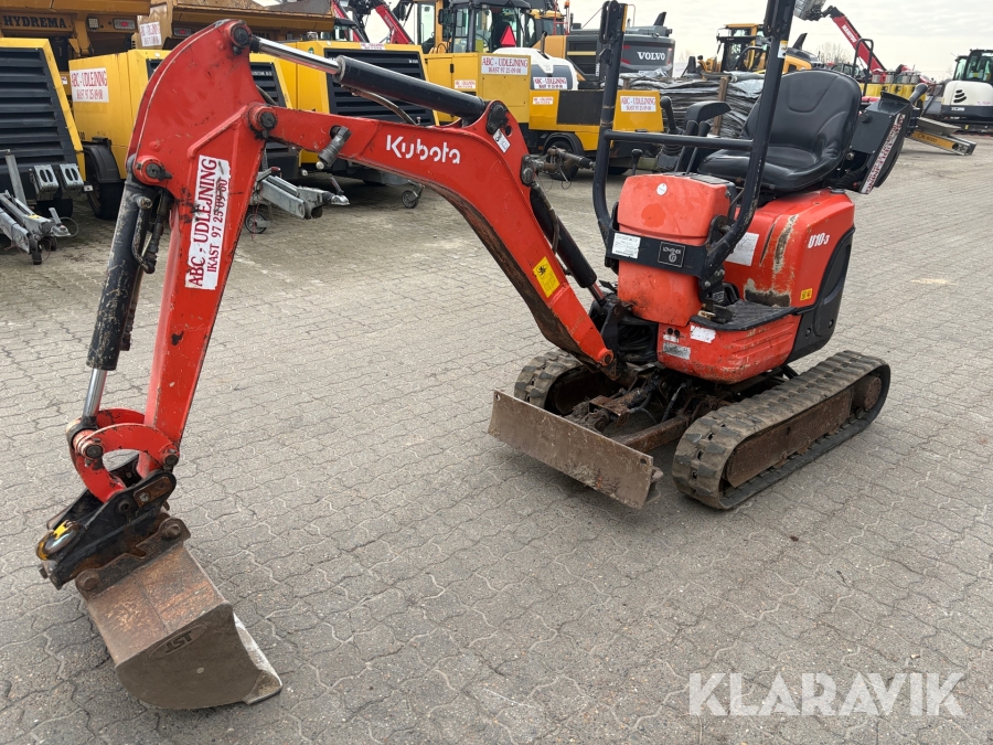Minigraver Kubota U10-3