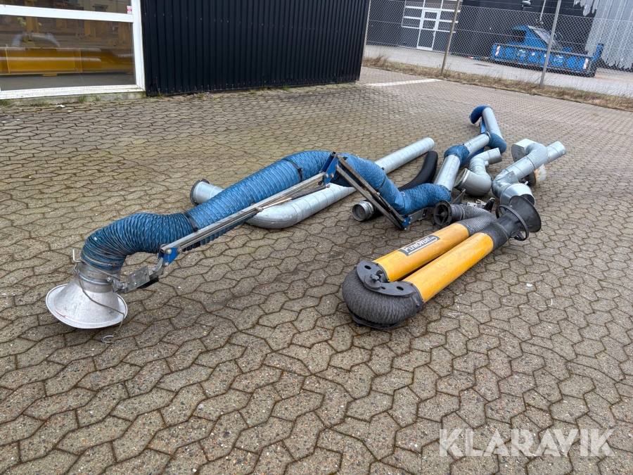 Udsugningsarme - 2 styks