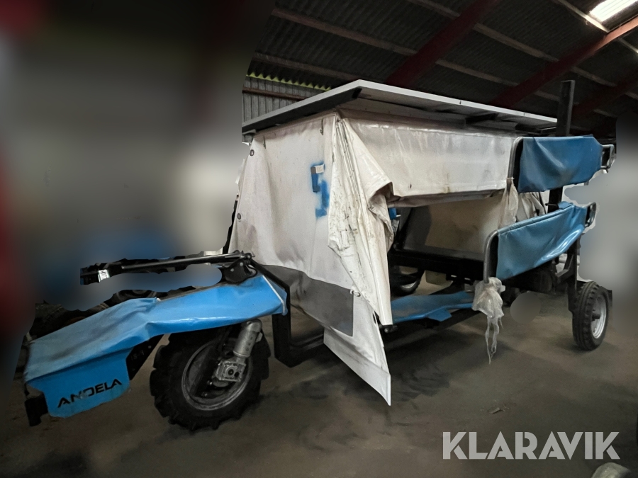 Lugevogn Andela SW3450 soldrevet - 1 styk