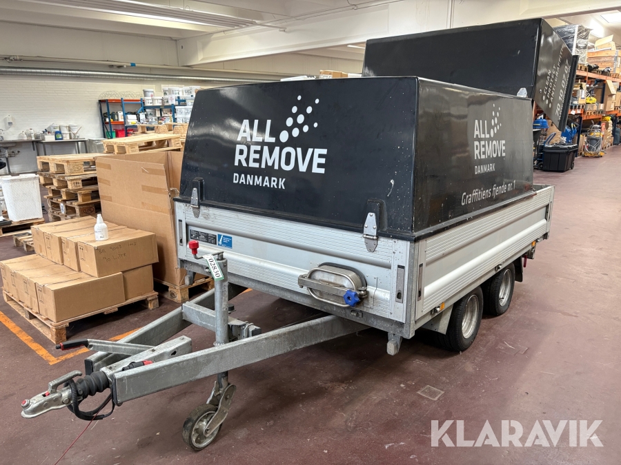 Spuletrailer Unsinn GTP 2625 med Aquila Triventek TD302REC anlæg