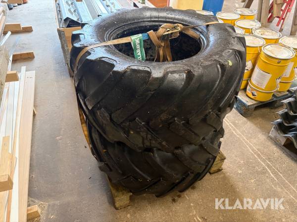 Entreprenør dæk 2 styk continental Ac70g