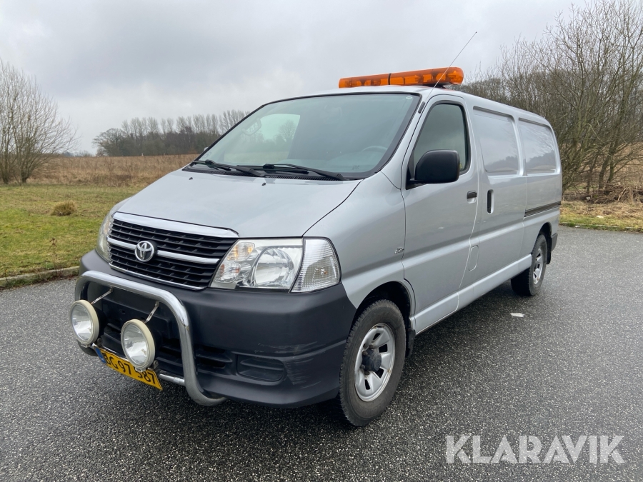 Varebil Toyota Hiace D4D 4x4