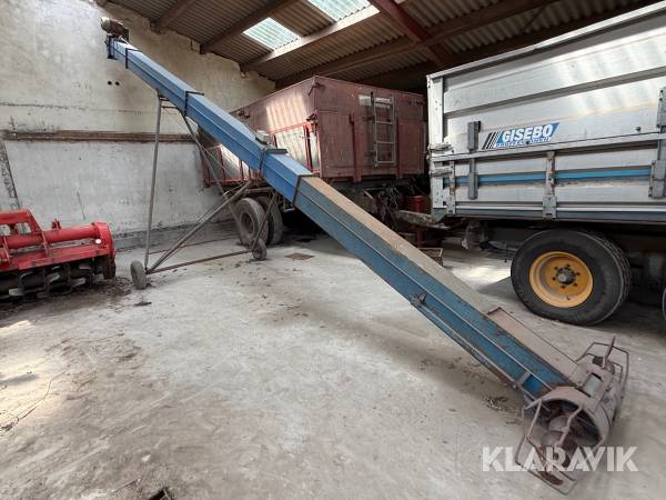 Kornsilo med kædeelevator Jema 40 ton