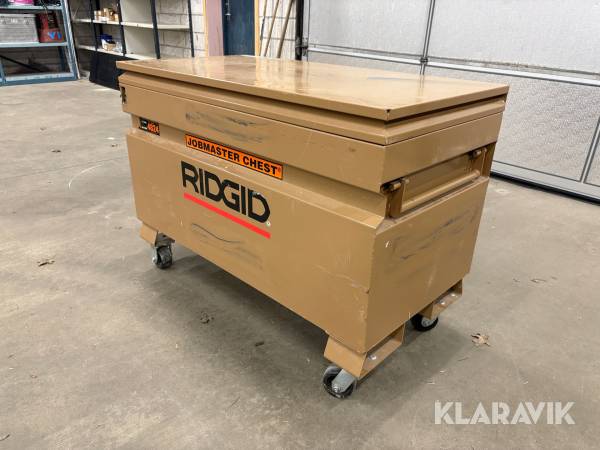 Opbevaring/værktøjs kasse Rigid 4824R med lås og nøgle