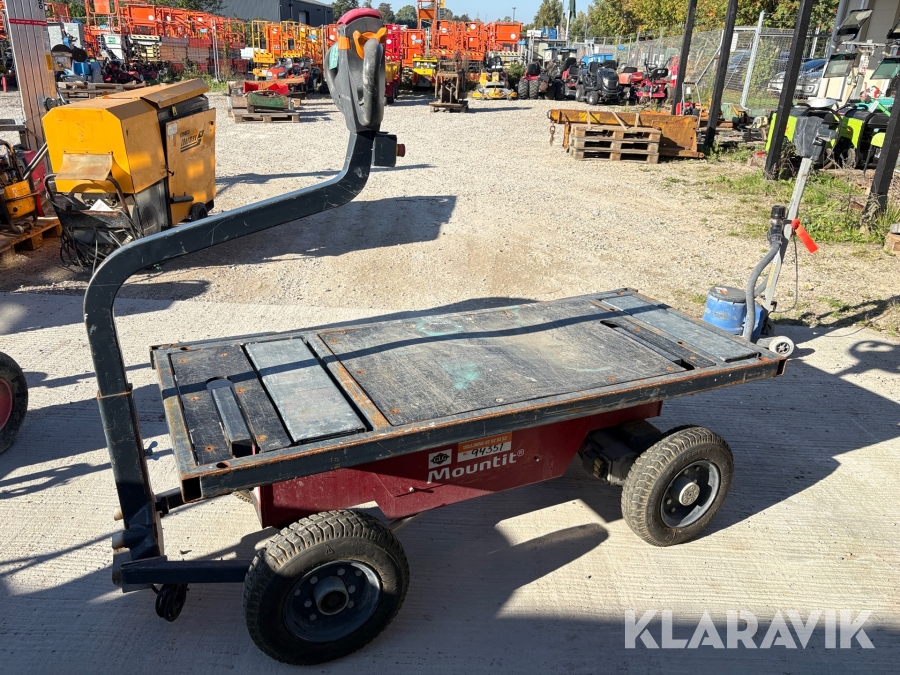 Transportvogn Mountit Transit Trolley med elektrisk løft