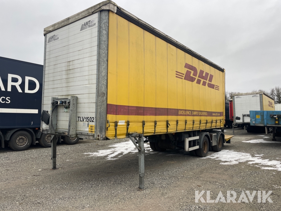 Linkgardintrailer AMT LG300 med lift