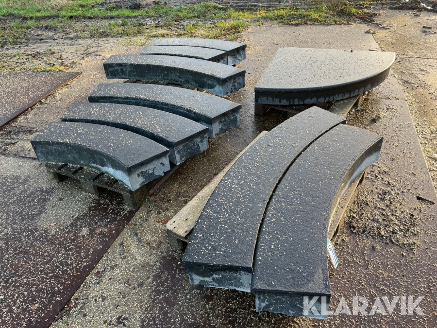 Trappetrin granit - 4 paller