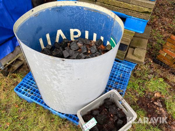 Chaussesten Mørkegrå