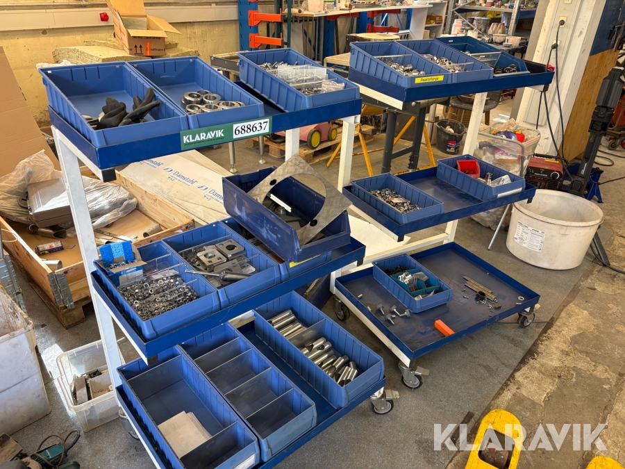 Værkstedsvogne Dele- og komponentvogne