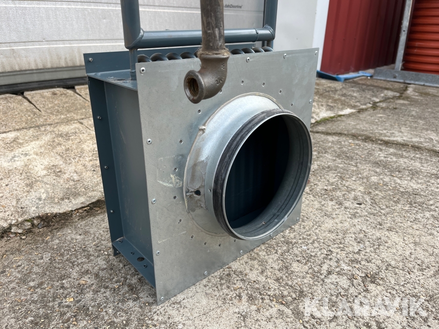 Eftervarmeflade til ventilation 160 mm
