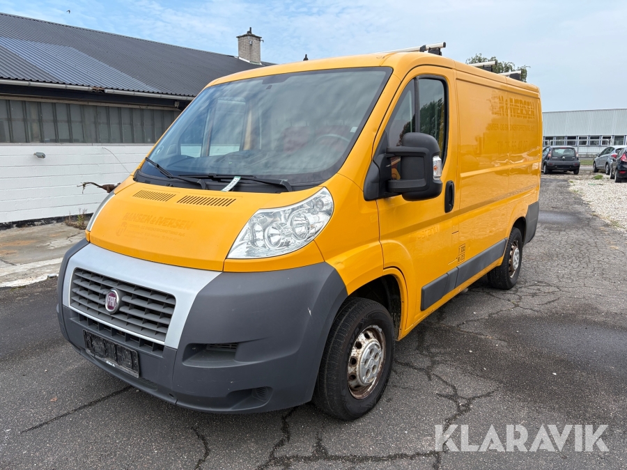 Varebil Fiat Ducato 2.0 MJT 115 kassevogn