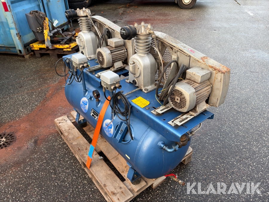 Kompressor Stenhøj 3GD dobbelt