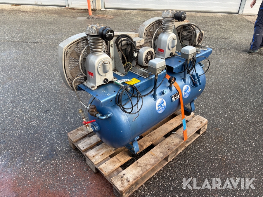 Kompressor Stenhøj 3GD dobbelt