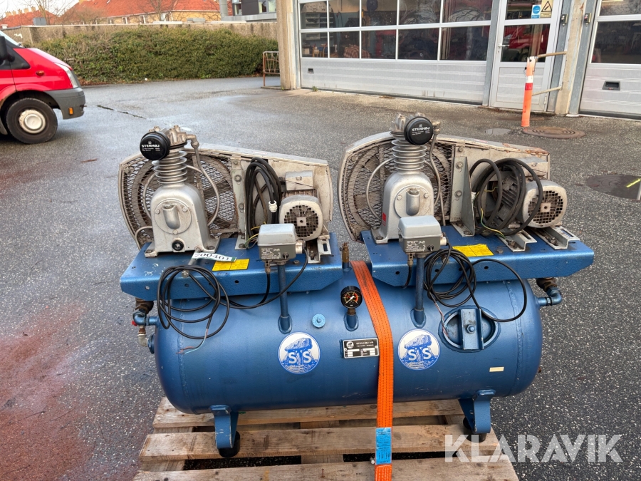 Kompressor Stenhøj 3GD dobbelt