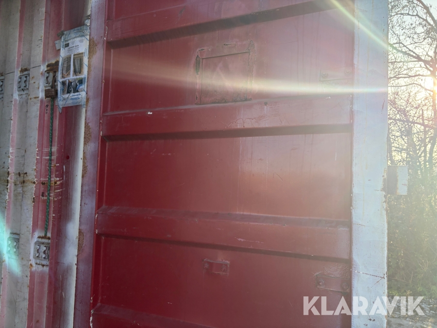 Renault lastbil – med skiftelad, lift og container Renault Midlum