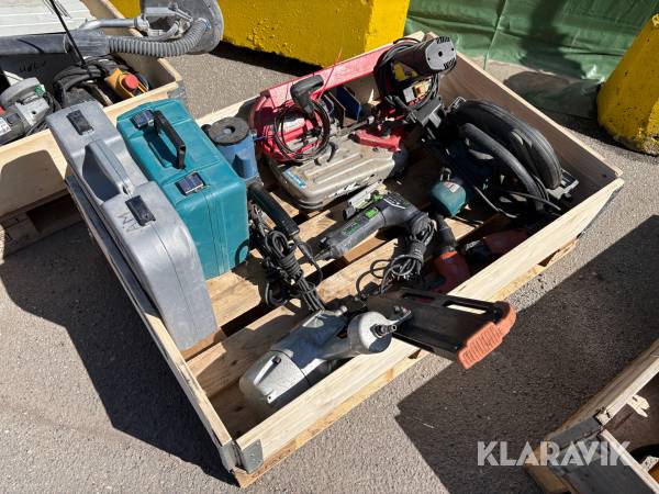 Assorteret håndværktøj - 1 palle