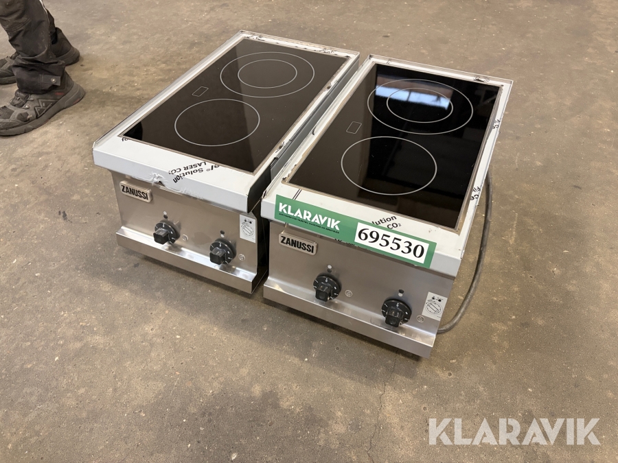 Industrielt komfur Zanussi 285743, 2 Styk