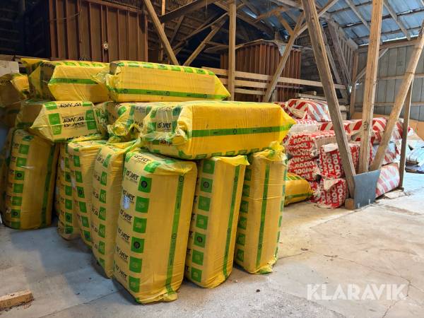Lot med Isolering Rickwool, Isover og Paroc