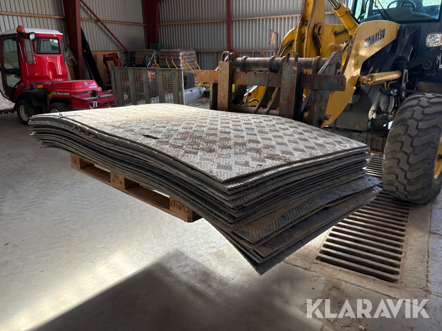 Køreplader - 21 styk