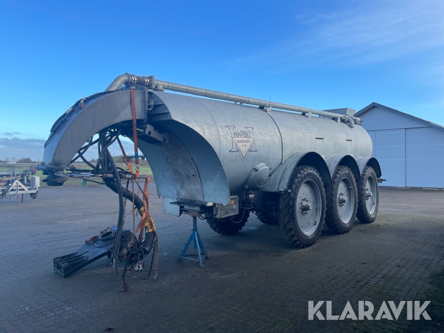 Special Designet Gyllevogn Harsø 20 T med svanehals