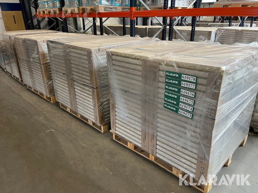 Loftplader Troldtekt Akustik plus 35mm 3 paller