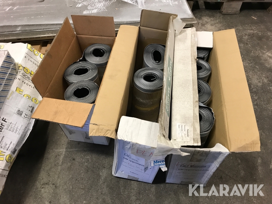 Rygningsbånd 9 stk, Holbæk, Klaravik auktioner