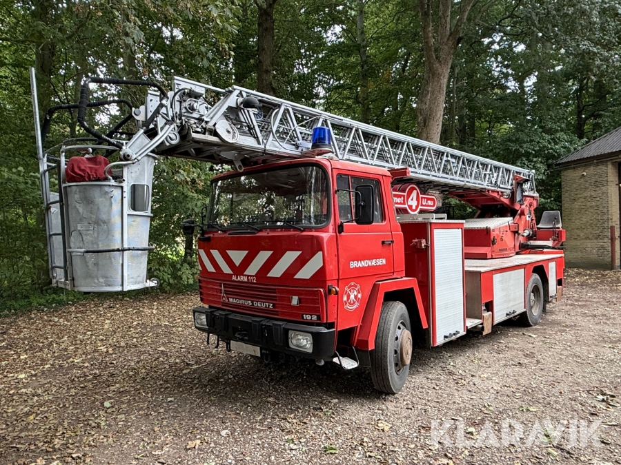 Veteranbrandbil Magirus Deutz 192 D 13 F
