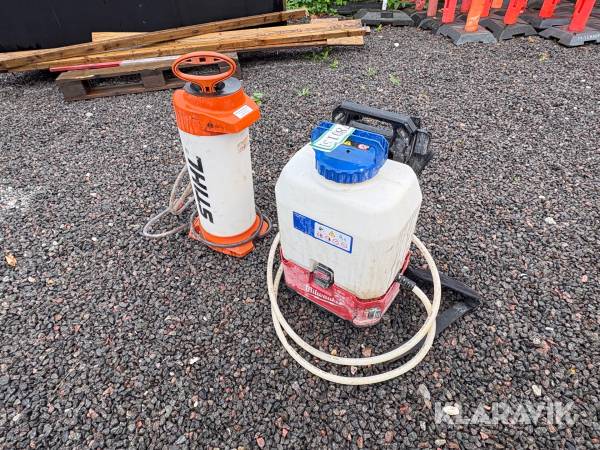 Rygsprøjte og sprøjte Milwaukee / Stihl M18 BPFPH