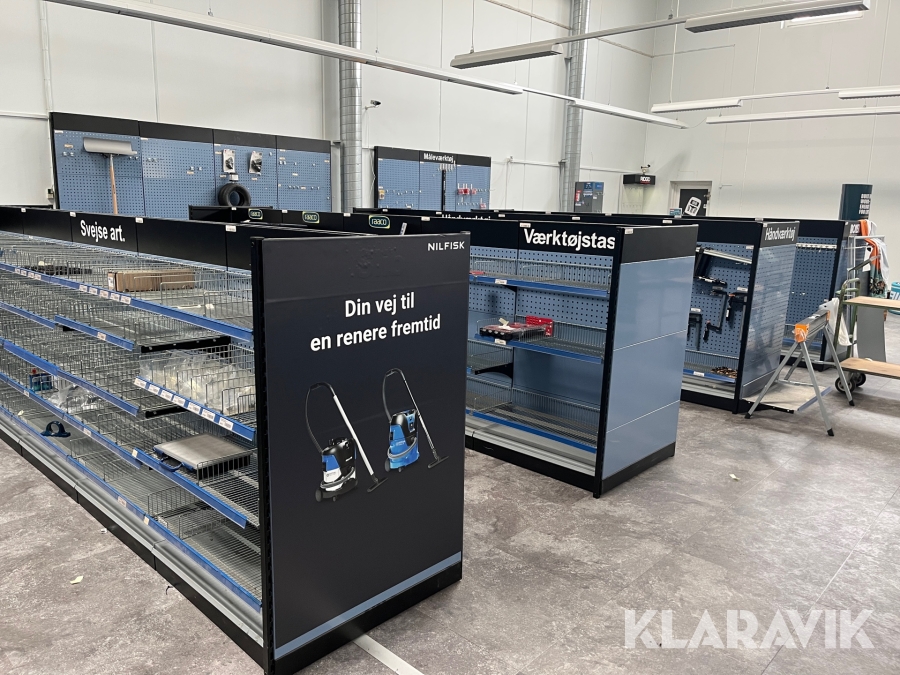 Værksteds/butik inventar