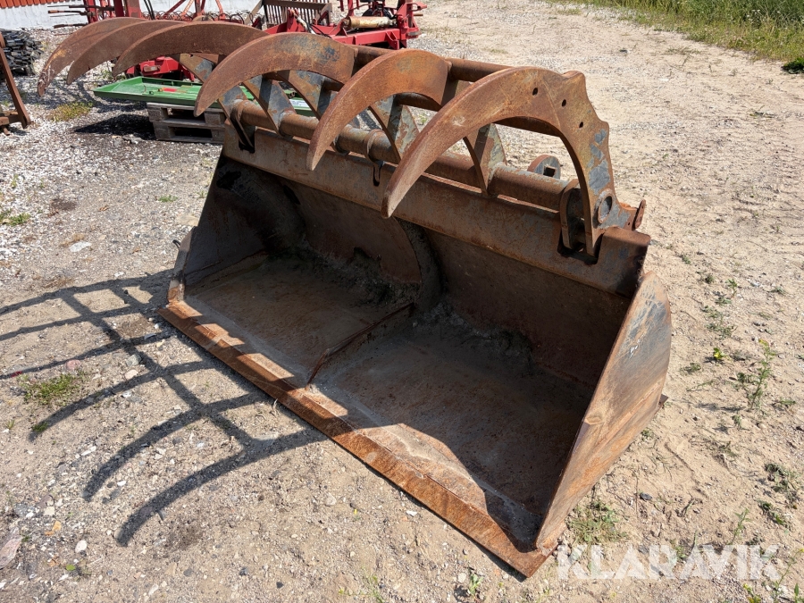 Skovl med overfald 2 meter 1 styk