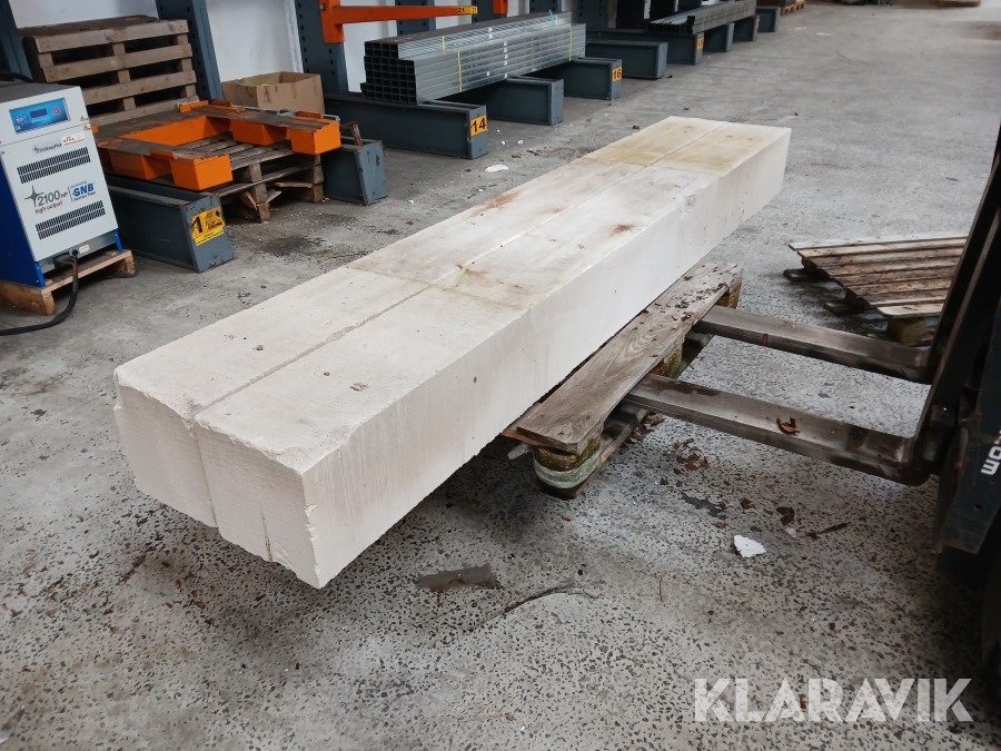 Gasbeton overligger bærende 2 styk 