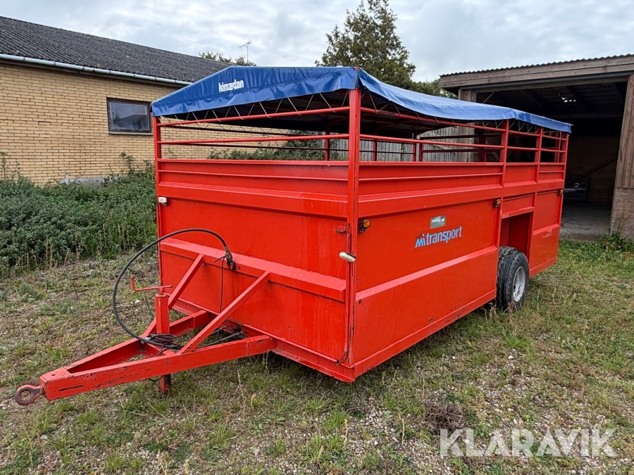 Kreaturvogn Kimadan K. V. 5m - Hydraulisk sænk