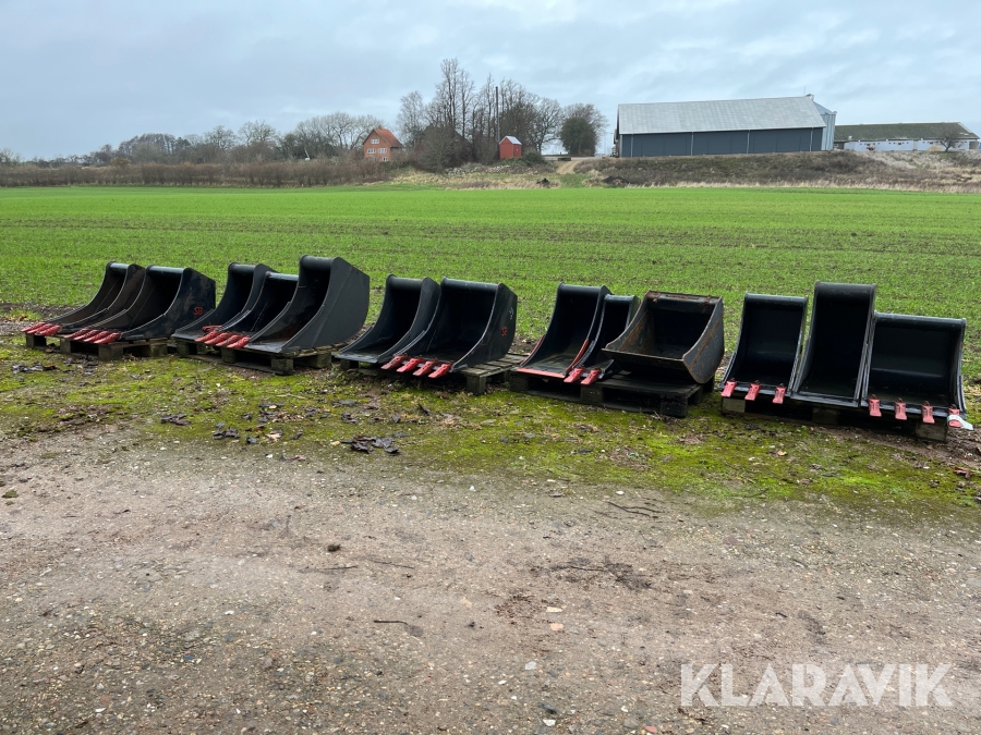 Skovle 12 styk Scanbolt
