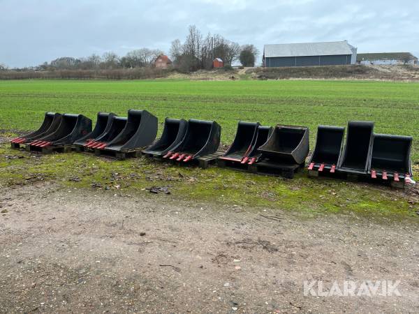 Skovle 12 styk Scanbolt