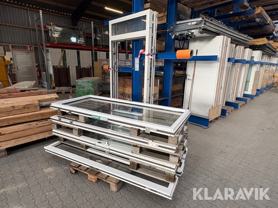 Glas dørpartier Skandi-Bo - 3 styk