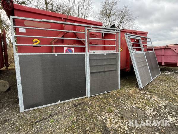 Hestebokse Flexiboksen - 2 fronter