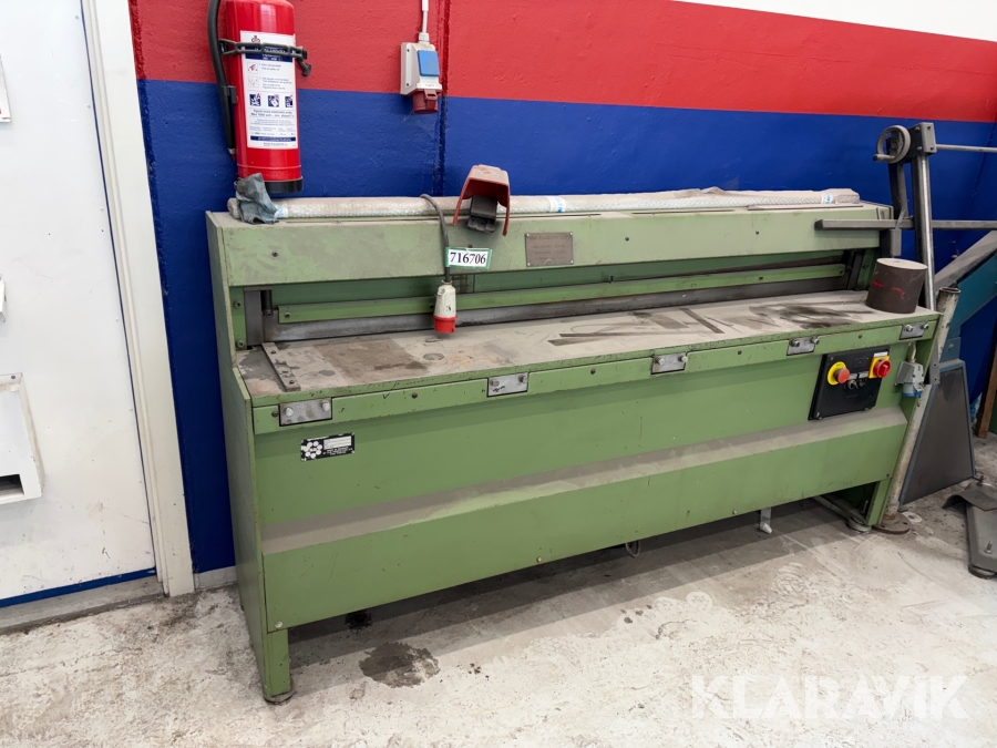 Pladesaks H.M. Production A/S JBS 2000/1,5