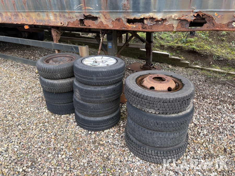 Hjul samlet lot 12 styk