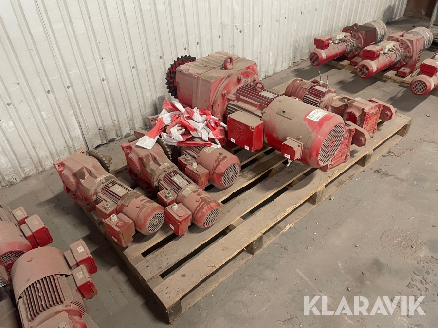 El motorer SEW-Eurodrive 6 styk