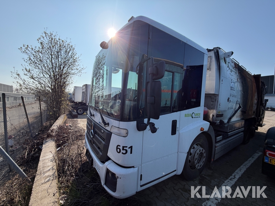 Skraldevogn Mercedes-Benz Econic 300 L ENA Aksel konfiguration 6x2/4