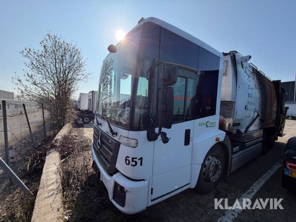 Skraldevogn Mercedes-Benz Econic 300 L ENA Aksel konfiguration 6x2/4