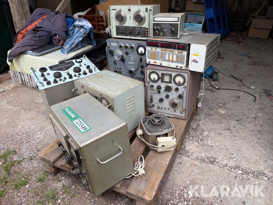 Måleinstrumenter lot 725549