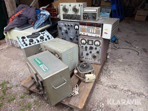 Måleinstrumenter lot 725549