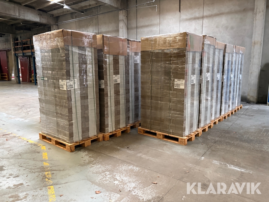 Papemballage 10411598 21 paller 30240 styk