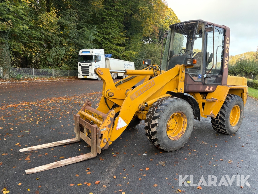 Gummiged Weimar-Werk WL 520 Hydrema Weiimer WL-520