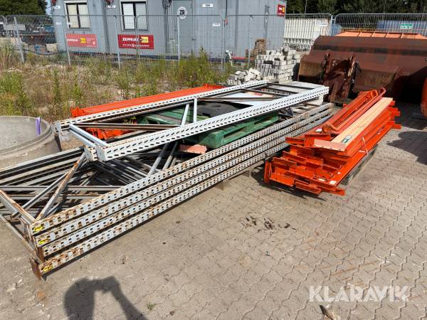 Pallereoler - 6 meter hylder