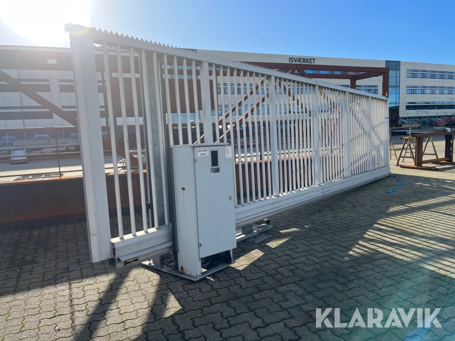 Skydeport EntraSec 6 meters åbning