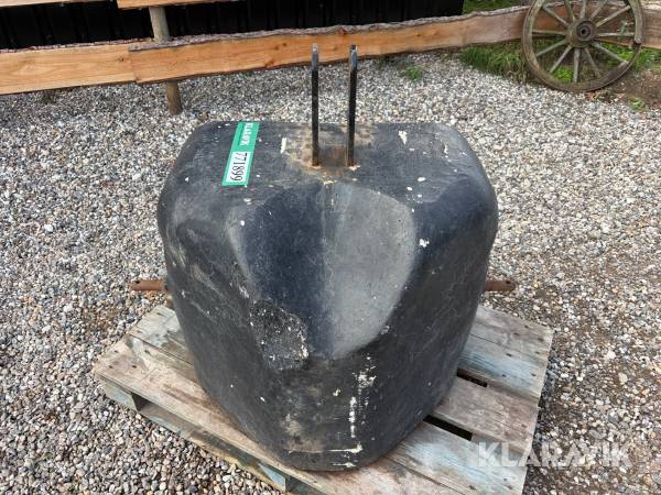 Vægtklods 600kg